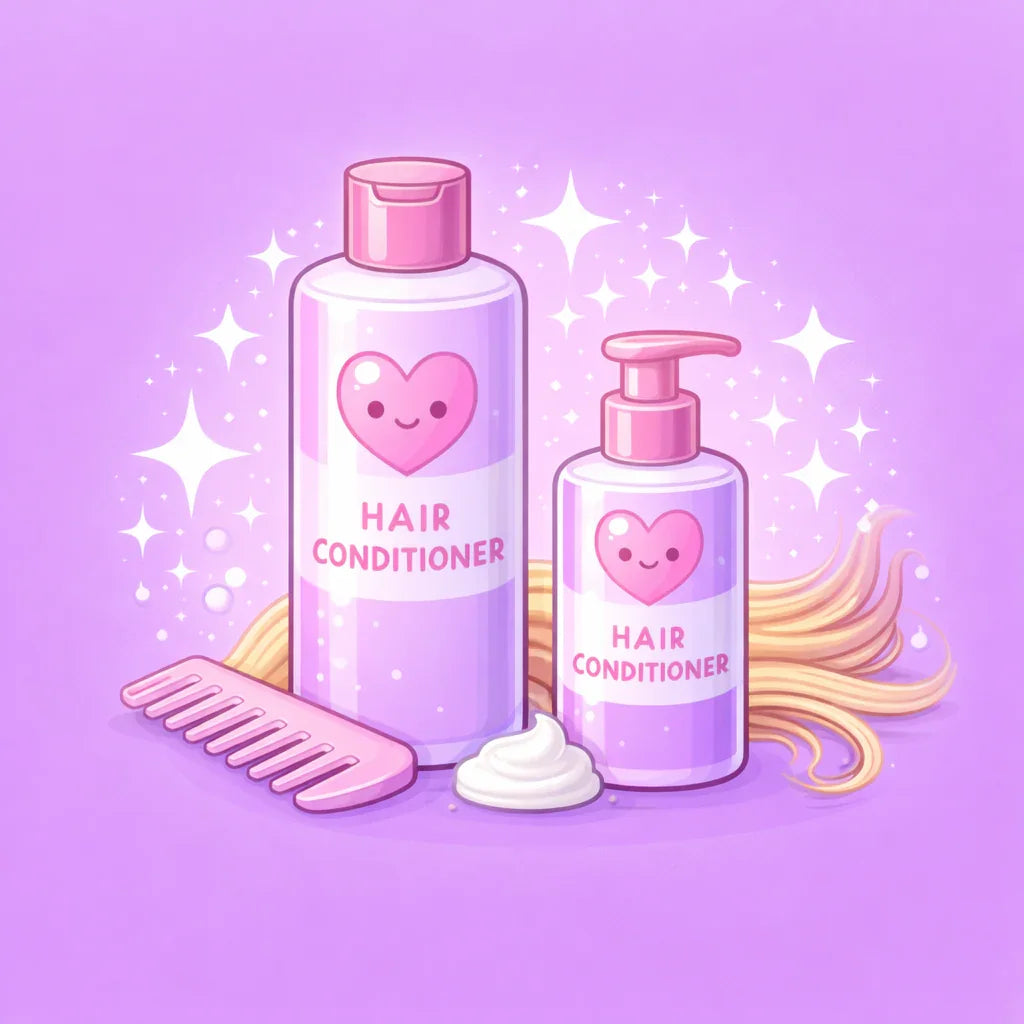 haarkur, Hair conditioner, korean glass hair. glas haar