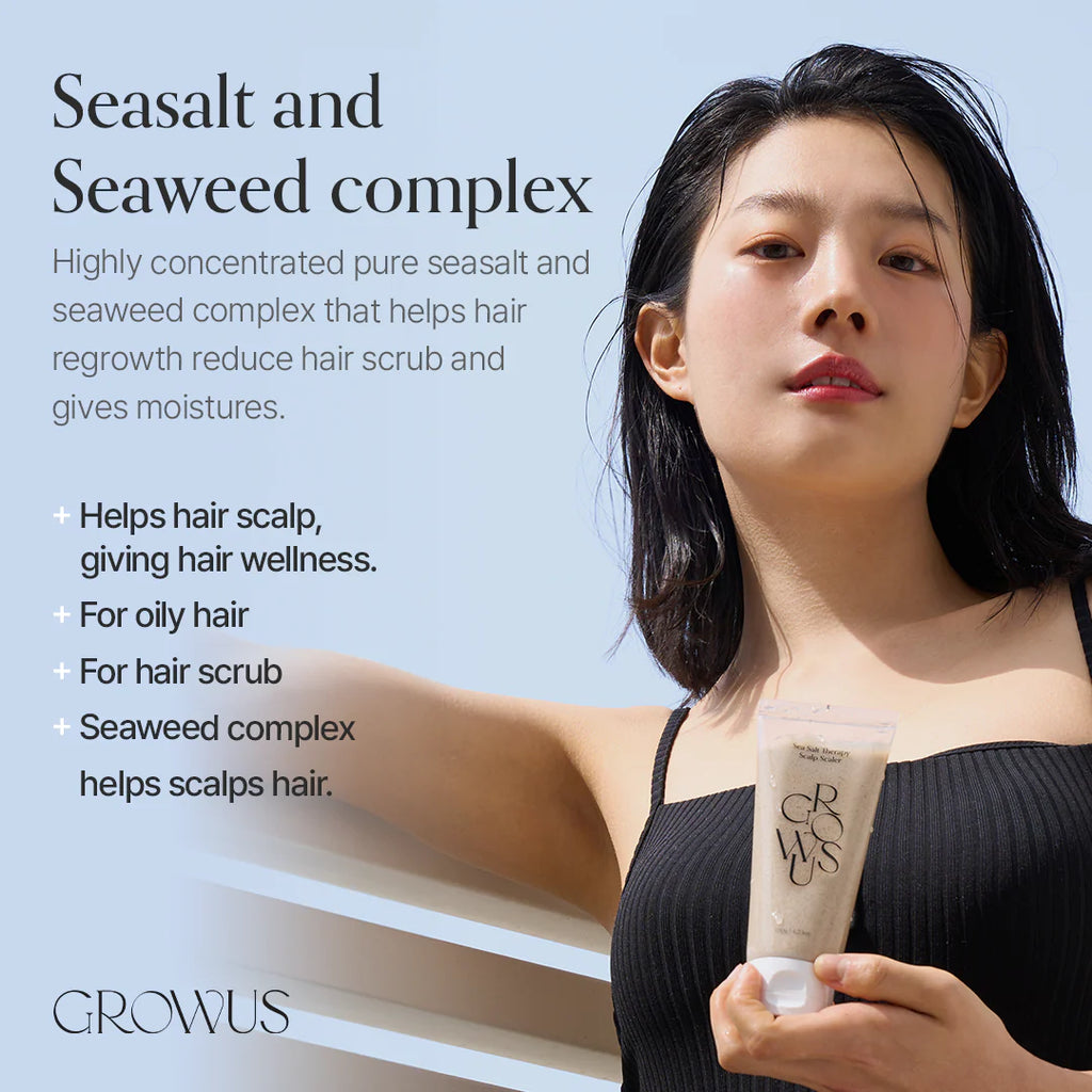 GROWUS - Sea Salt Therapy Scalp Scaler - Peeling, 250 ml - Seoulma-skincare