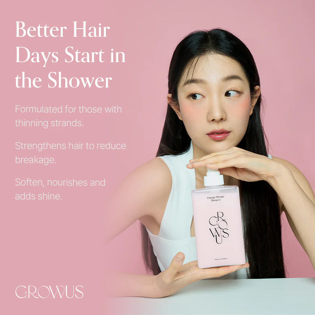GROWUS-Damage Therapy Shampoo 500ml - Seoulma-skincare