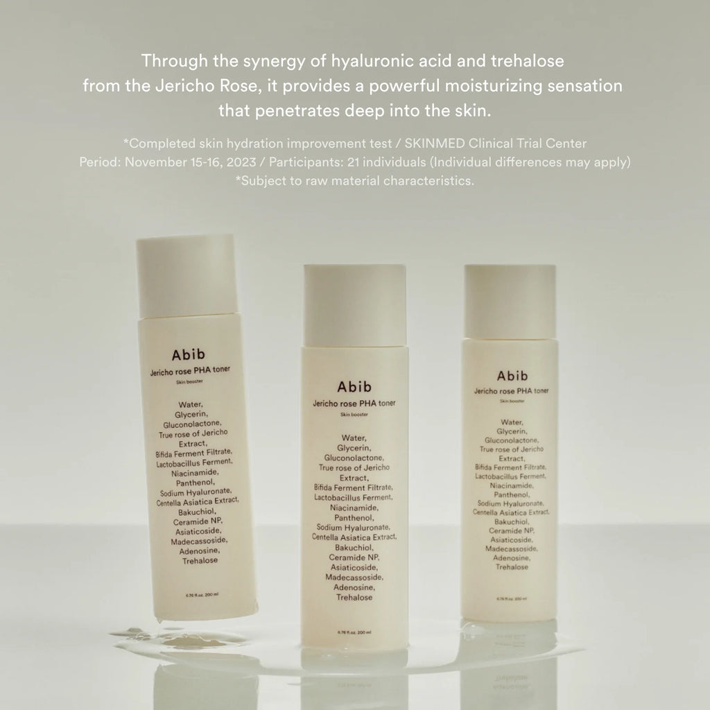 Abib Jericho Rose PHA Toner Skin Booster, 200ml - Seoulma-skincare