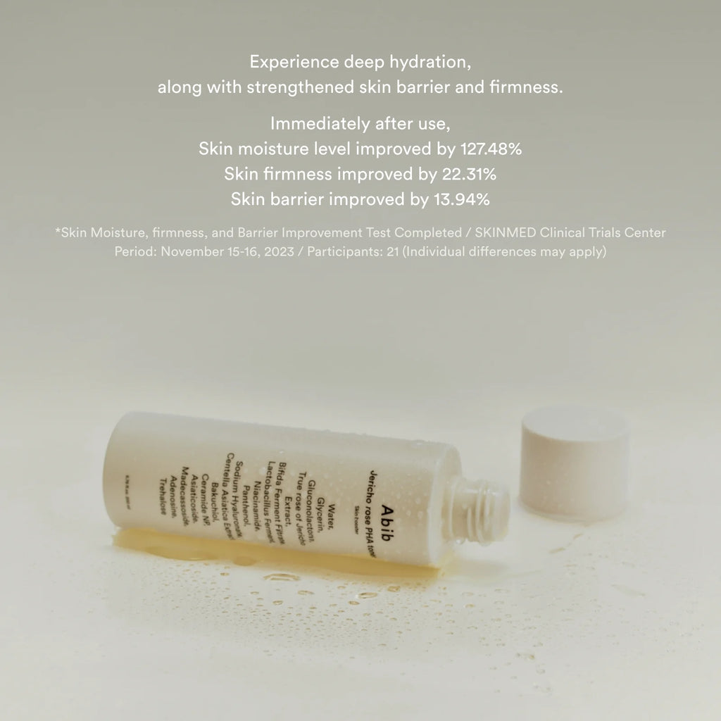 Abib Jericho Rose PHA Toner Skin Booster, 200ml - Seoulma-skincare