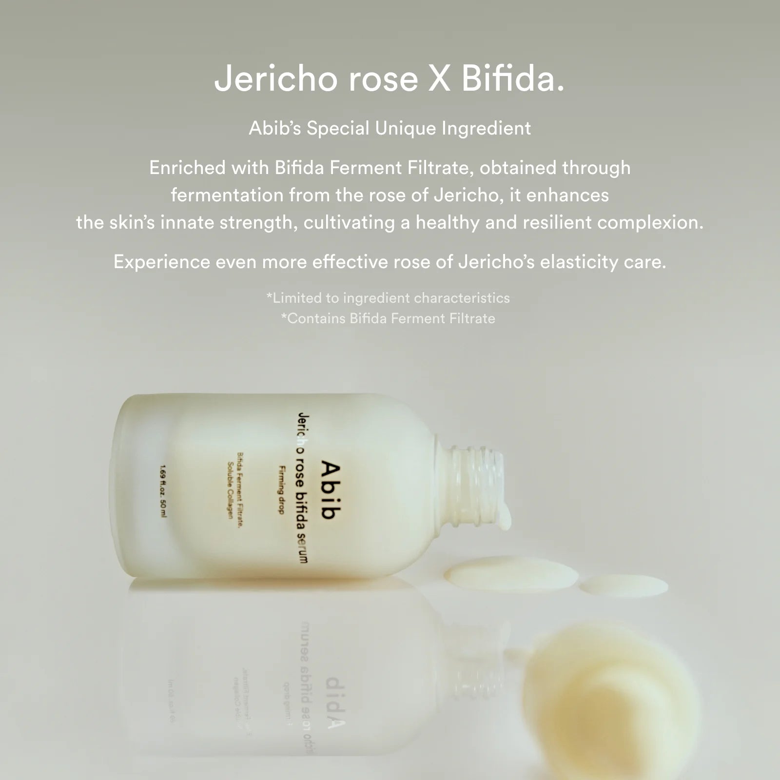 Abib - Jericho Rose Bifida Serum Firming Drop, 50ml - Seoulma-skincare