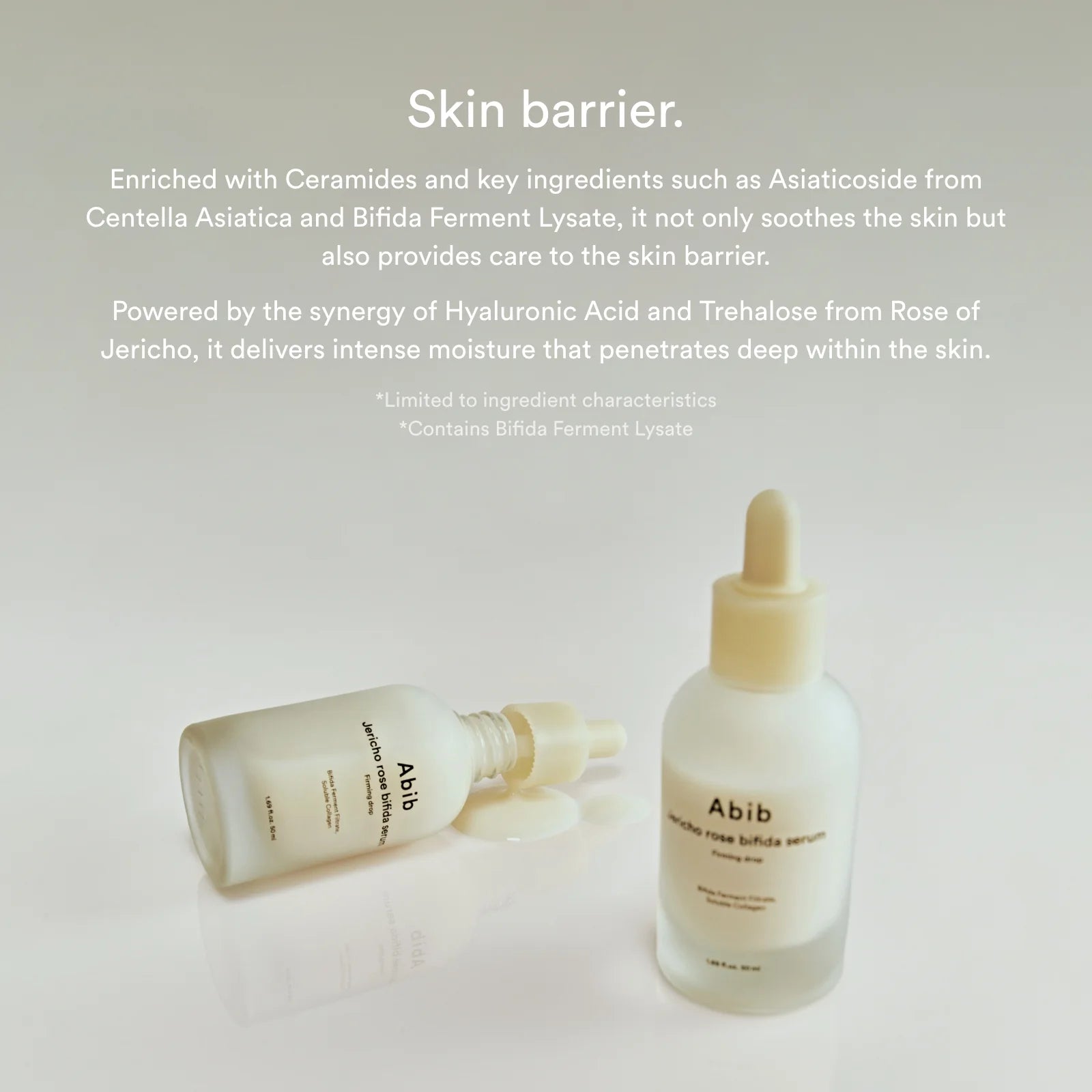 Abib - Jericho Rose Bifida Serum Firming Drop, 50ml - Seoulma-skincare