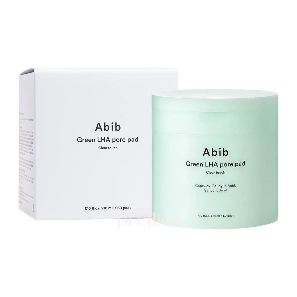 Abib – Green LHA Pore Pad Clear Touch, 60 pads, 210ml - Seoulma-skincare