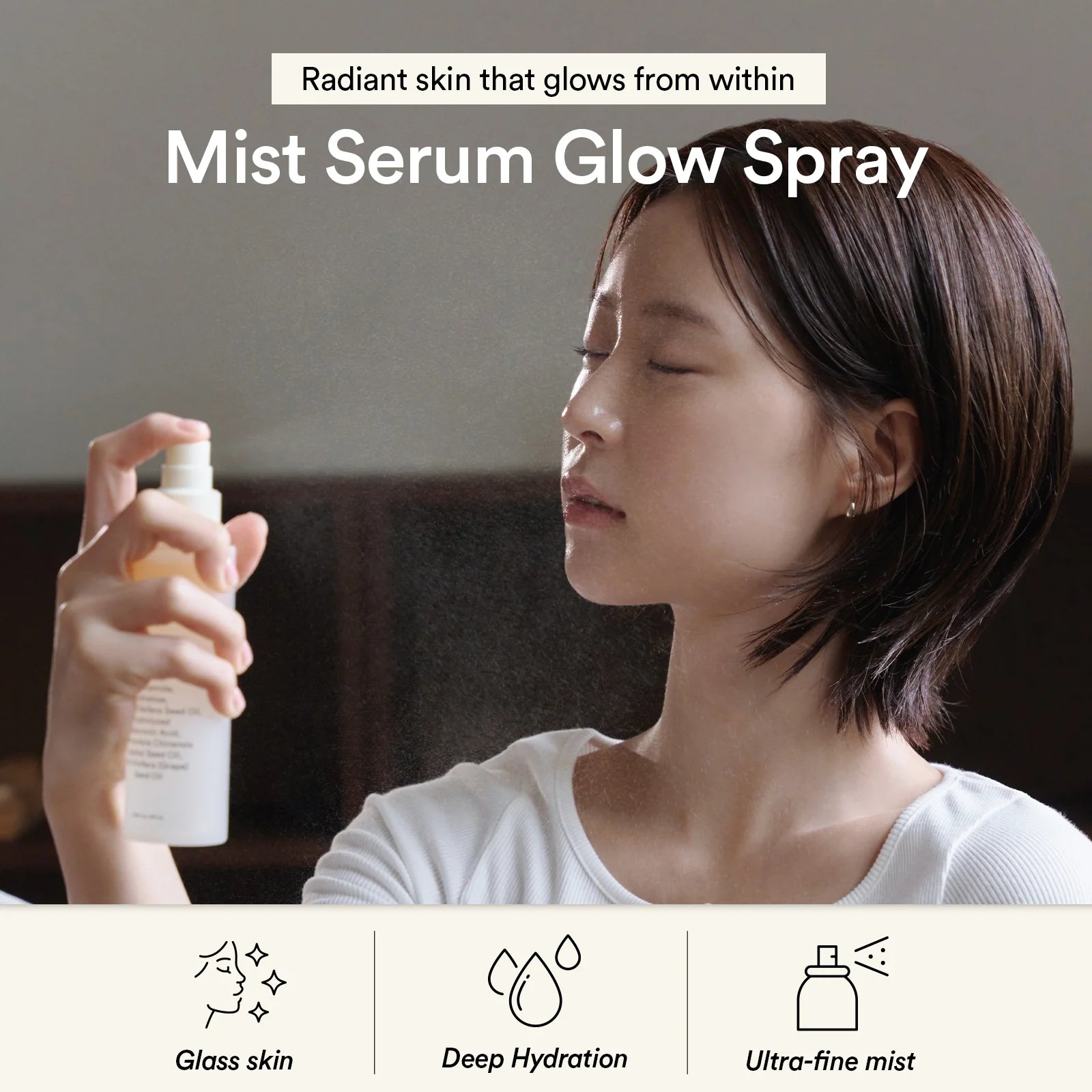 Abib – Jericho Rose Mist Serum Glow Spray, 100ml - Seoulma-skincare