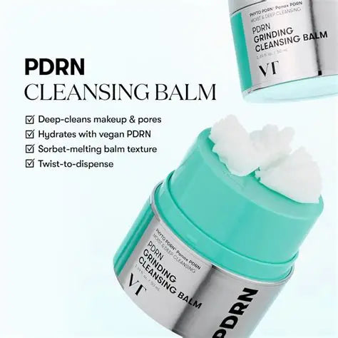 VT Cosmetics PDRN Grinding Cleansing Balm, 50ml - Seoulma-skincare