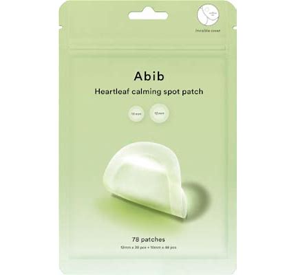 Abib Heartleaf Calming Spot Patch, 78 Patches - Seoulma-skincare