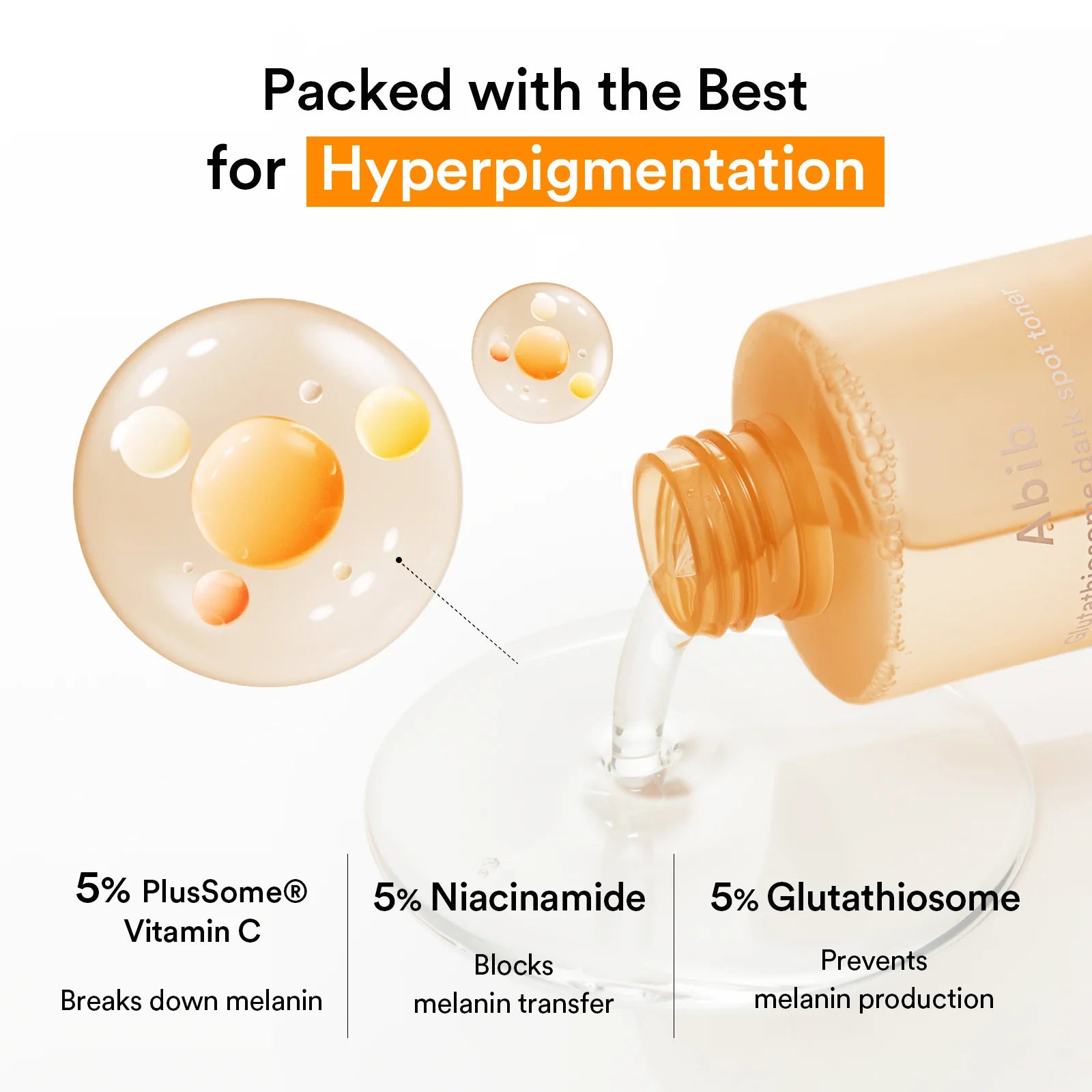 Abib Glutathiosome Dark Spot Toner Skin Booster, 200ml - Seoulma-skincare