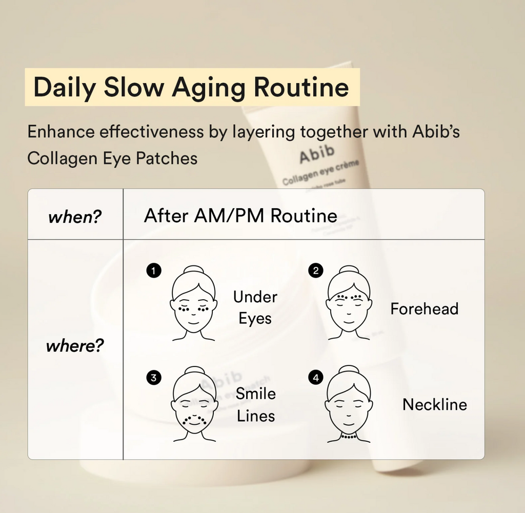 Abib Collagen Eye Creme Jericho Rose Tube, 30ml - Seoulma-skincare