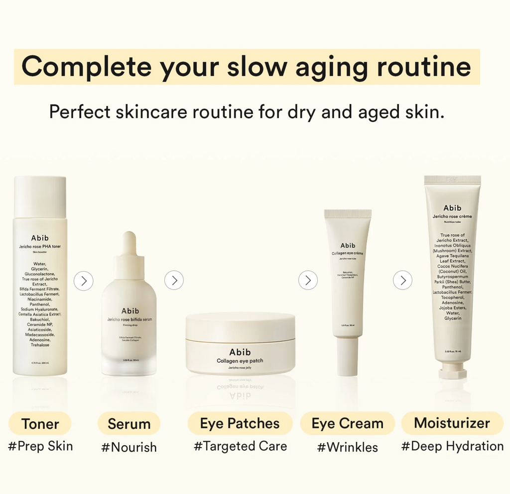 Abib Collagen Eye Creme Jericho Rose Tube, 30ml - Seoulma-skincare