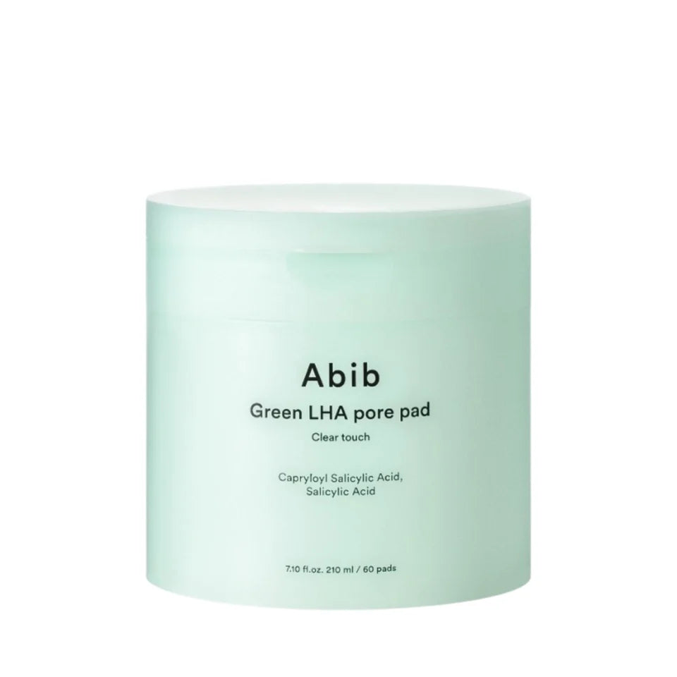 Abib – Green LHA Pore Pad Clear Touch, 60 pads, 210ml - Seoulma-skincare