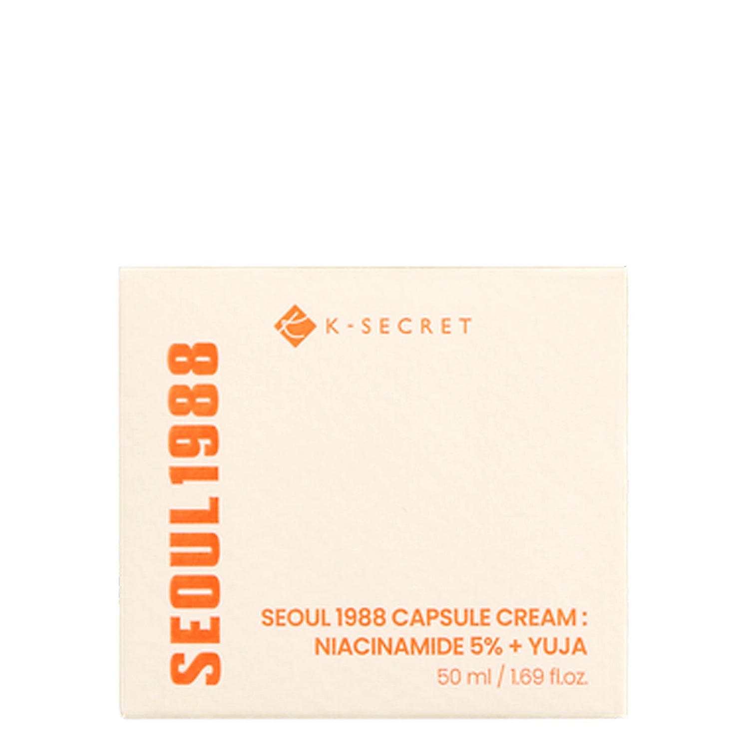 K-SECRET - SEOUL 1988 Capsule Cream: Niacinamide 5% + Yuja - 50ml - Seoulma-skincare