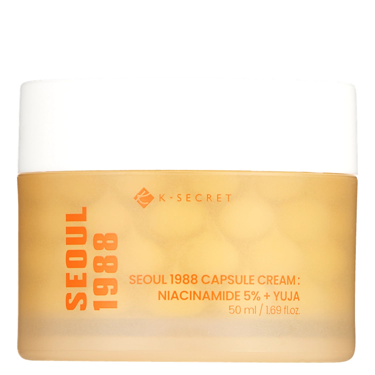 K-SECRET - SEOUL 1988 Capsule Cream: Niacinamide 5% + Yuja - 50ml - Seoulma-skincare