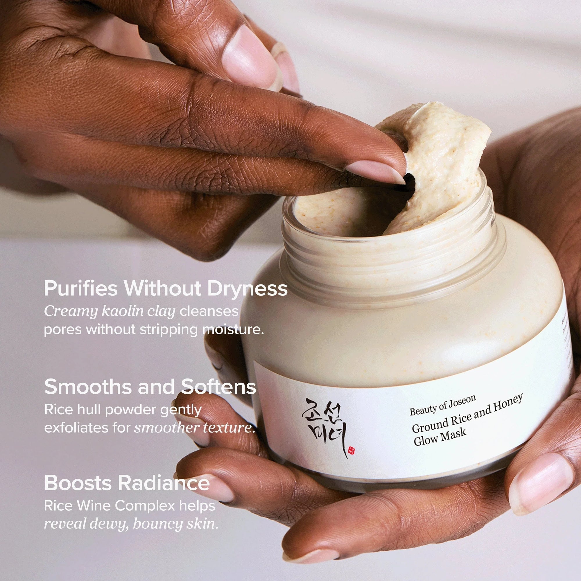 Beauty of Joseon - Ground Rice and Honey Glow Mask, 150ml - Seoulma-skincare