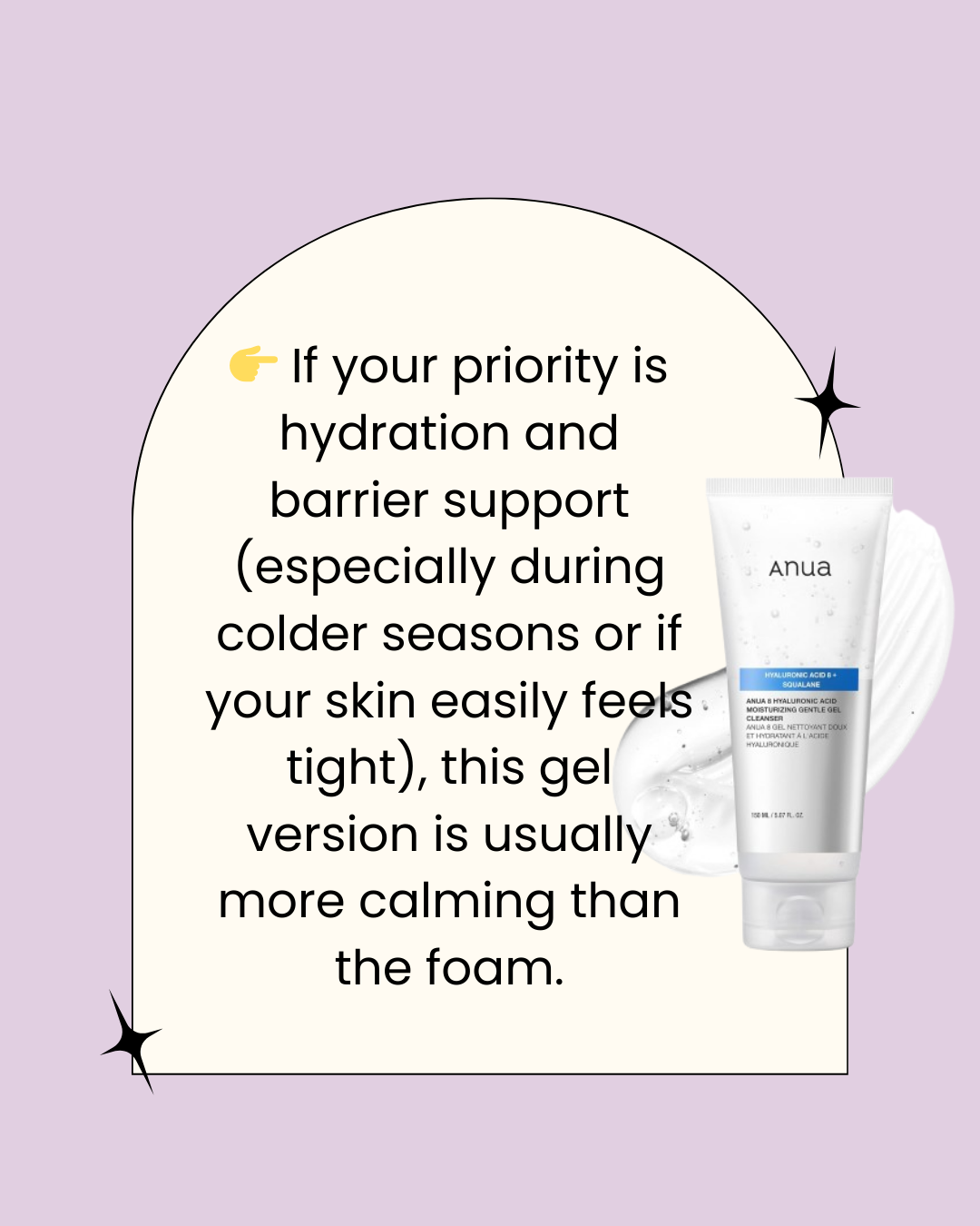 Anua – Sanftes, feuchtigkeitsspendendes Gel-Reinigungsgel mit 8 Hyaluronsäuren – 150 ml